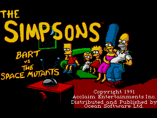 The Simpsons Bart vs. the Space Mutants
