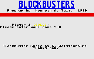 Blockbusters (+Editor)