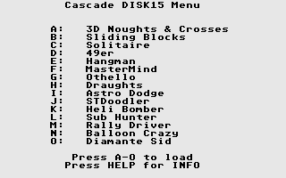 Cascade Disk 15