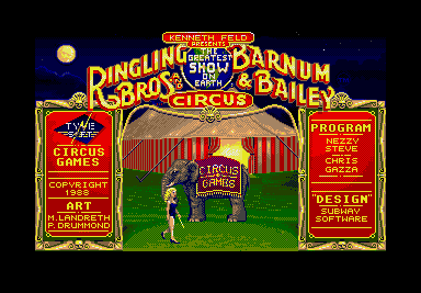 Ringling Brothers & Barnum and Bailey Circus Games